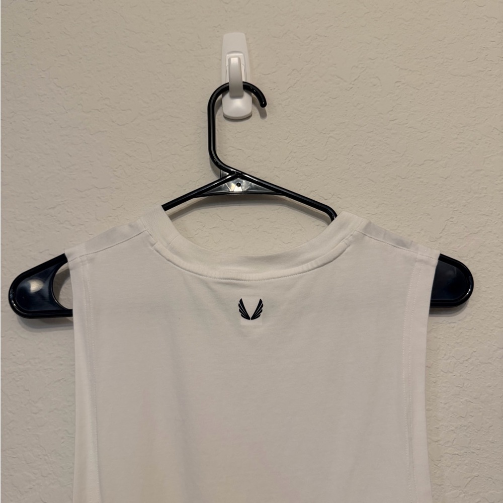 ASRV White Men's Muscle Tank Top - Picture 3 of 3
